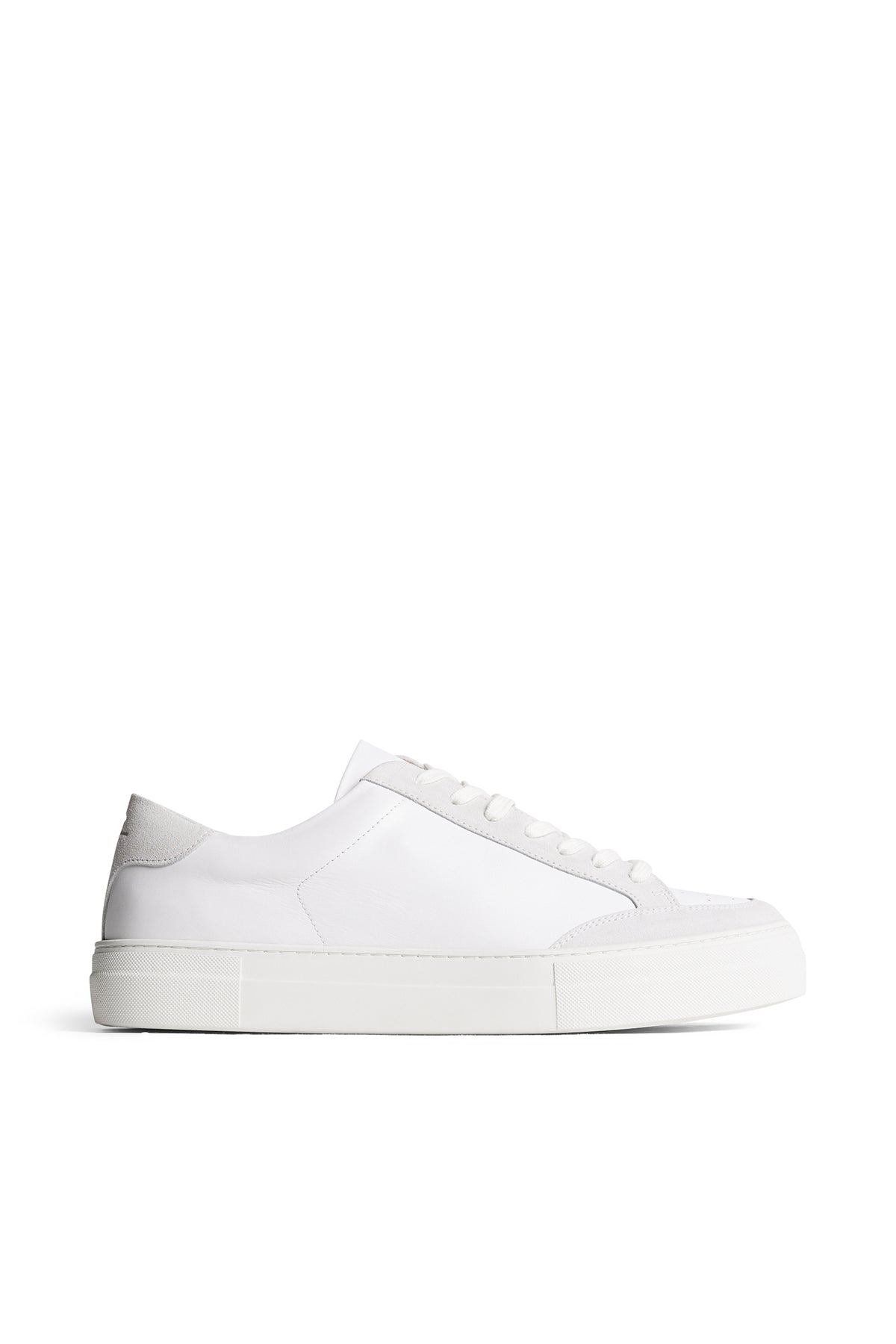 Art Signature Leather Sneaker in White by J.Lindeberg