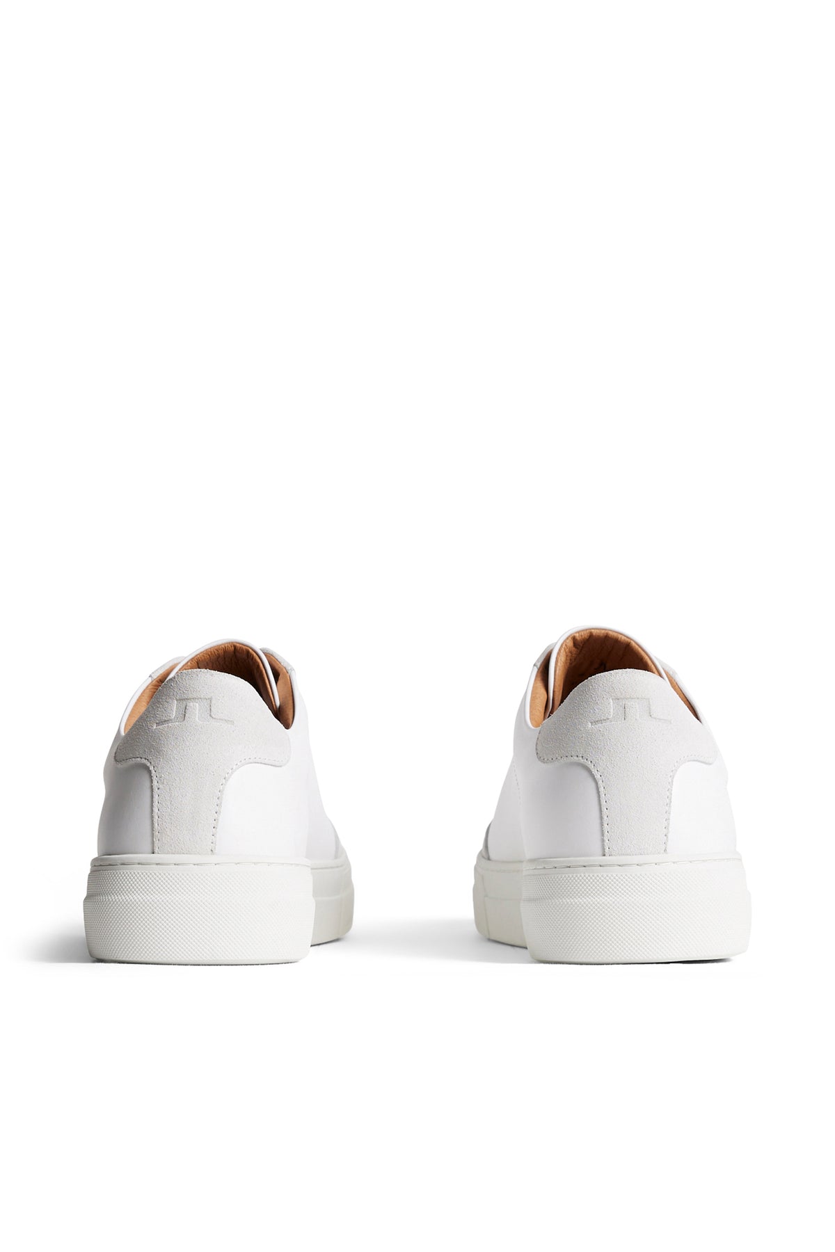 Art Signature Leather Sneaker in White by J.Lindeberg
