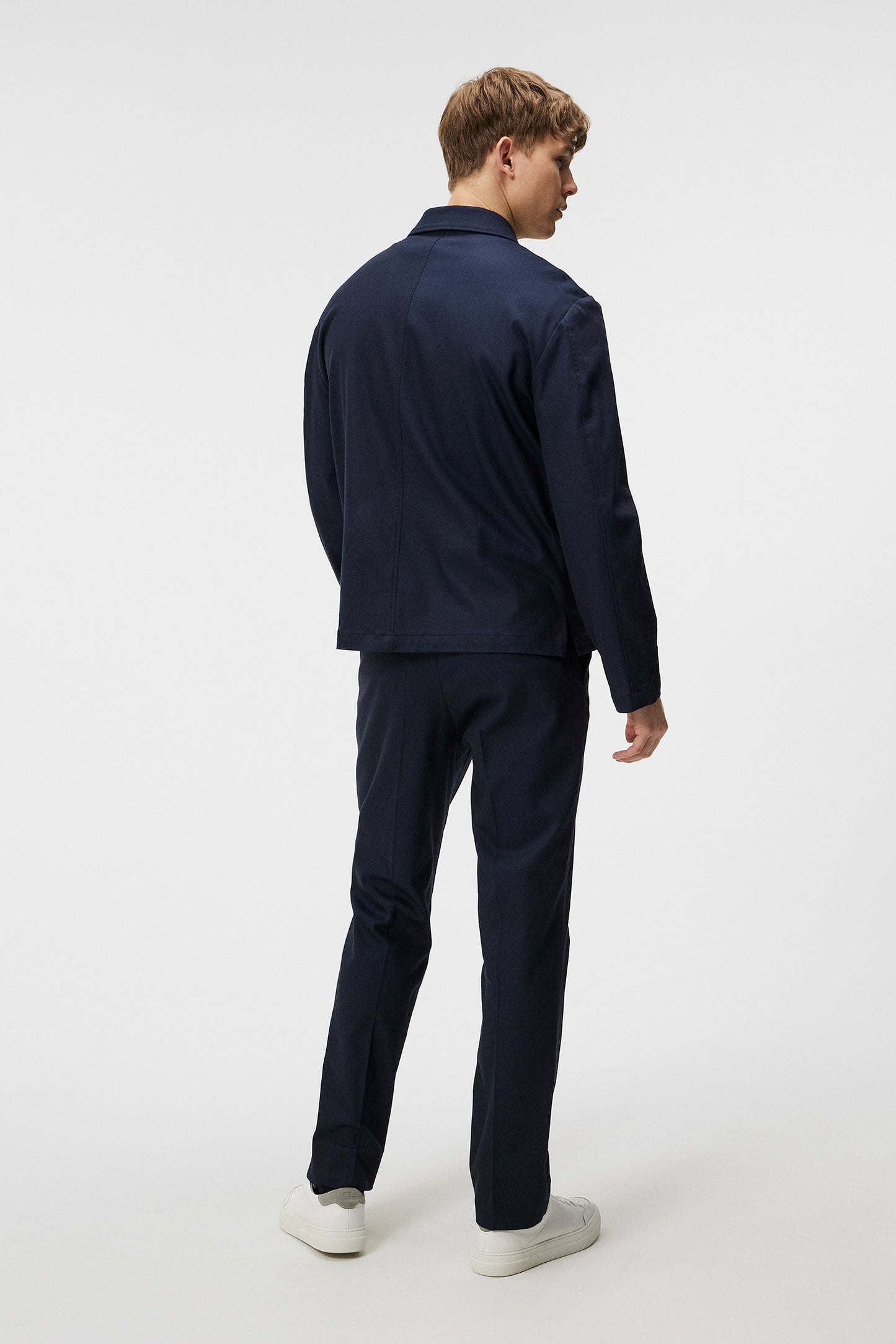 Lois Cotton Twill Pant in JL Navy by J.Lindeberg