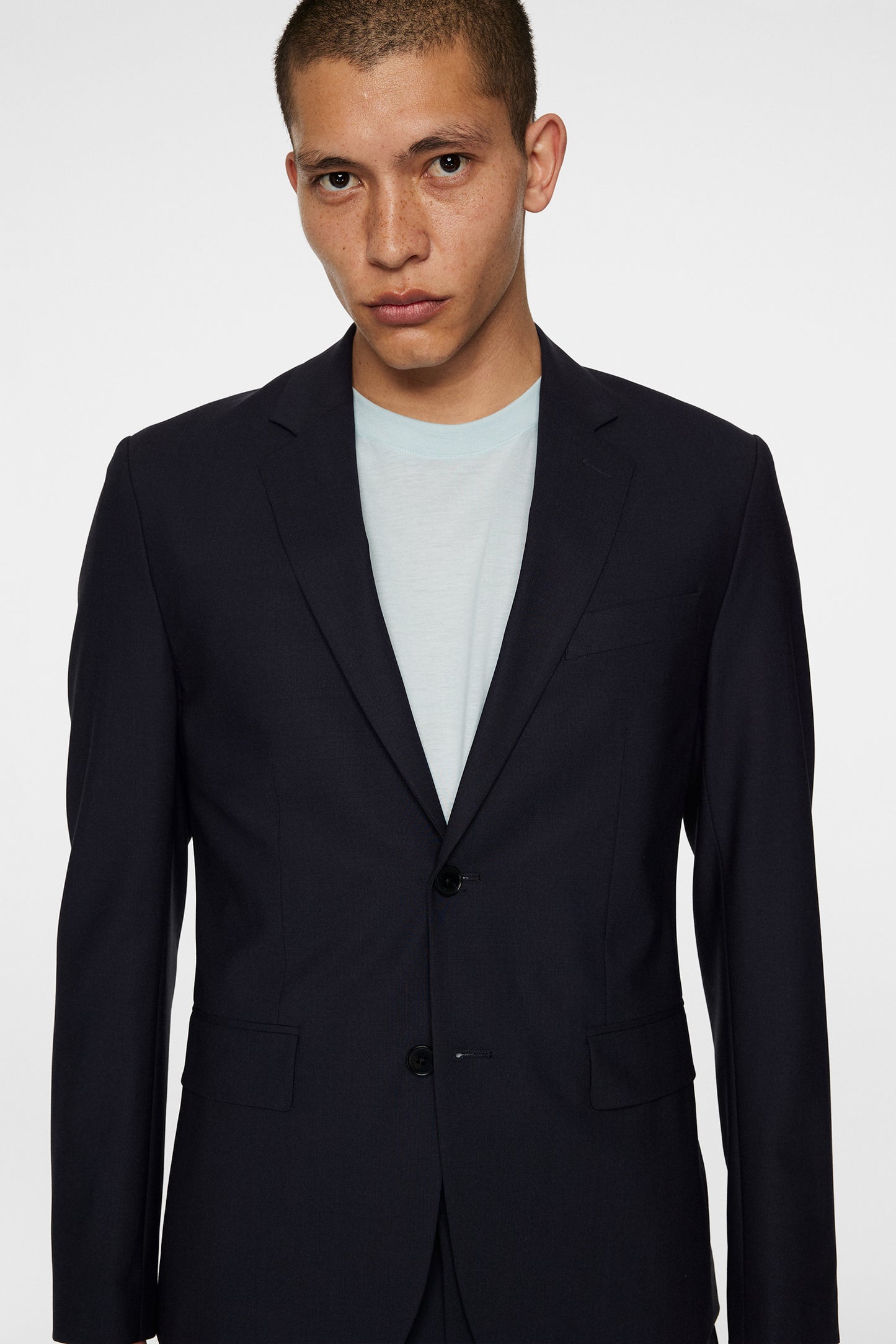Hopper U Bi Stretch Blazer in JL Navy by J.Lindeberg