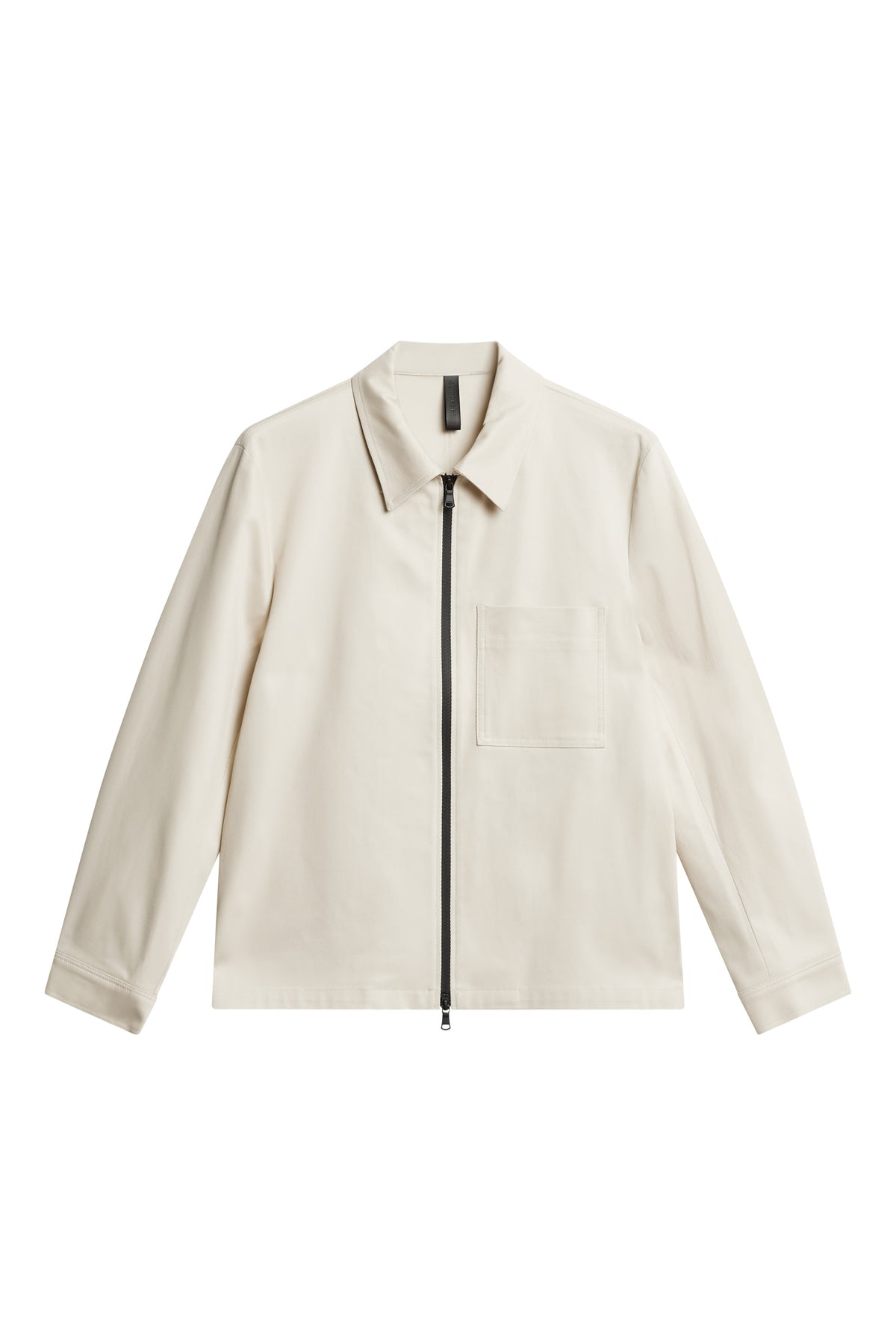 Julius Cotton Twill Overshirt in Moonbeam by J.Lindeberg