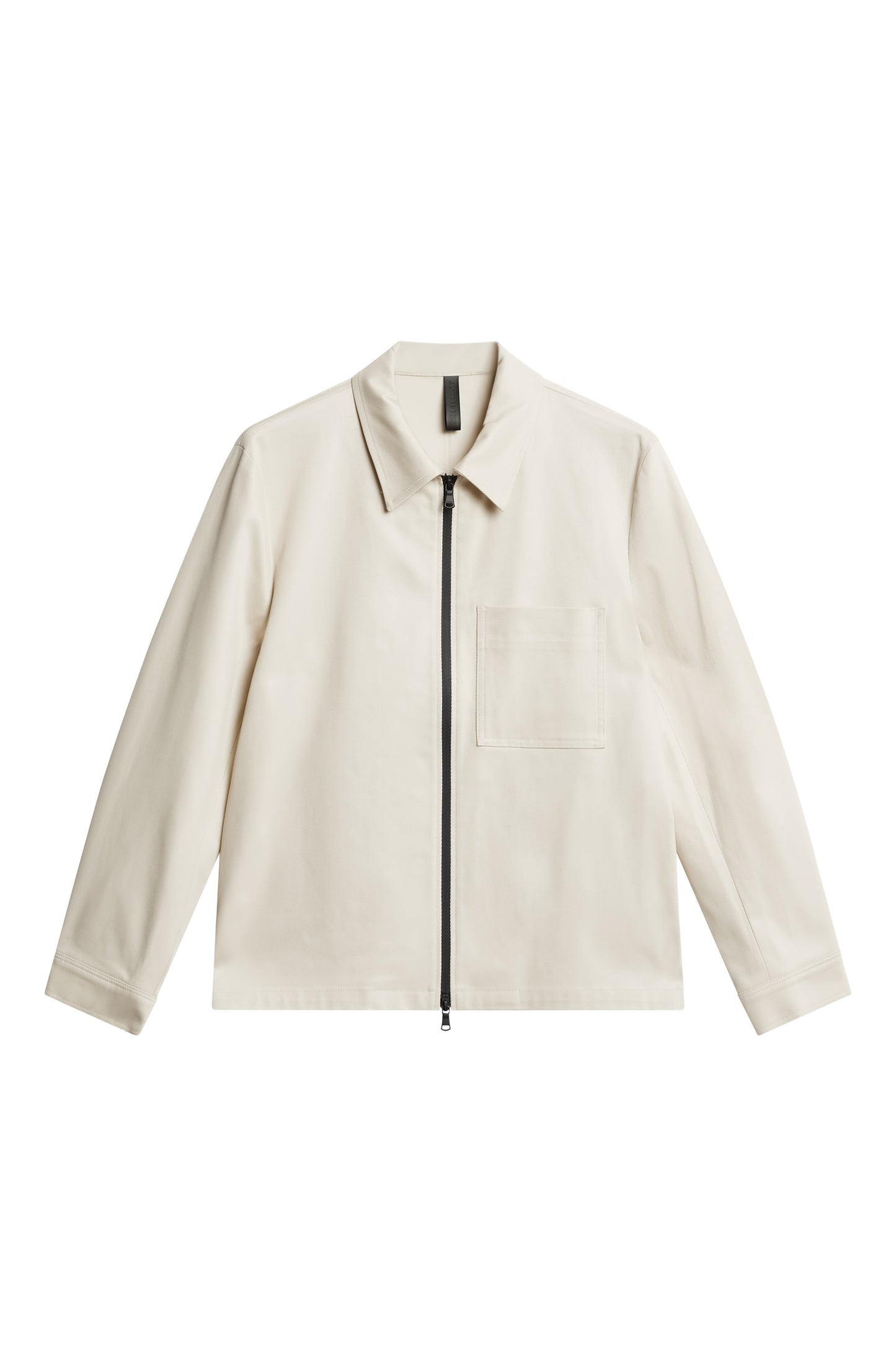 Julius Cotton Twill Overshirt in Moonbeam by J.Lindeberg