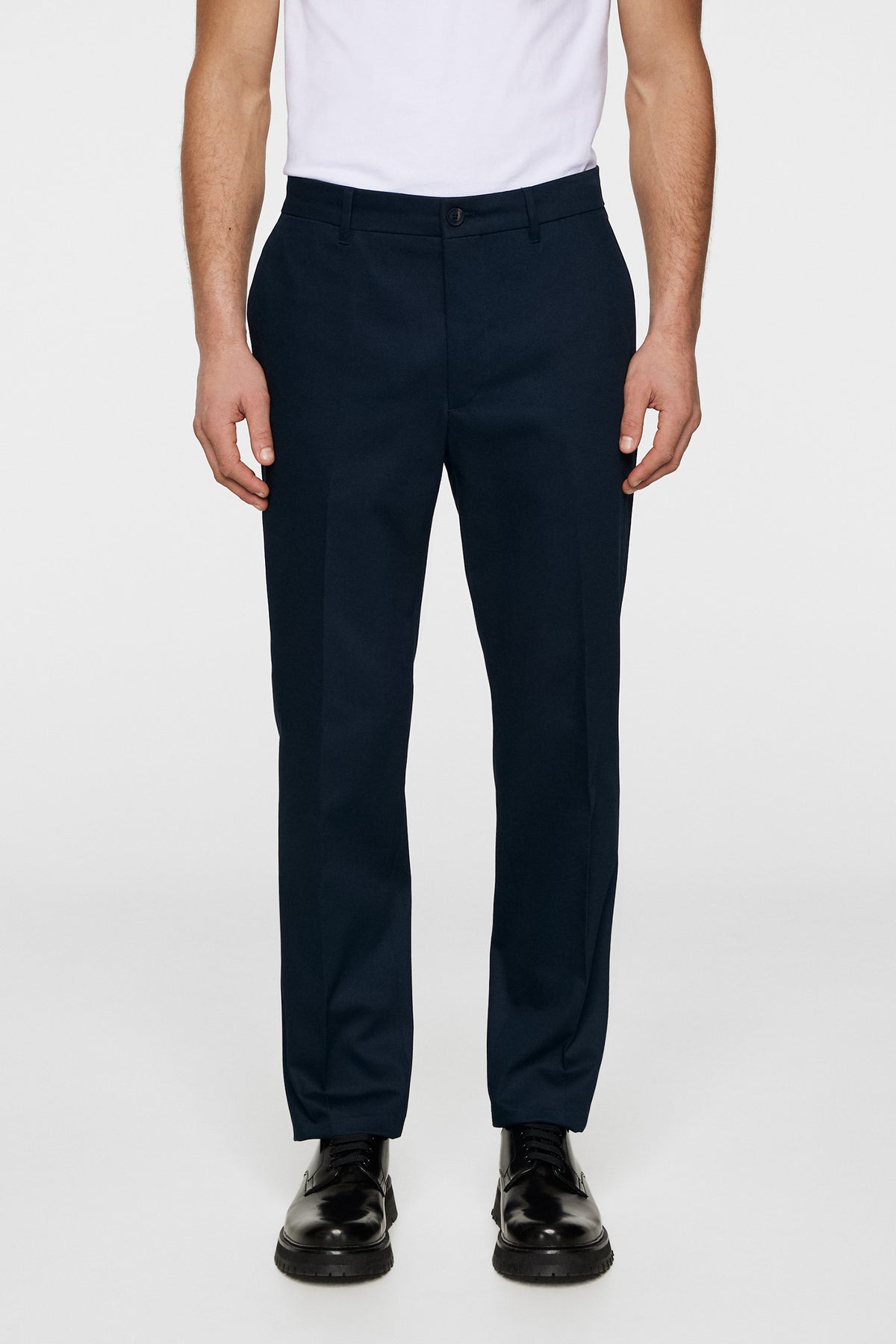 Lois T Cotton Twill Pant in JL Navy by J.Lindeberg