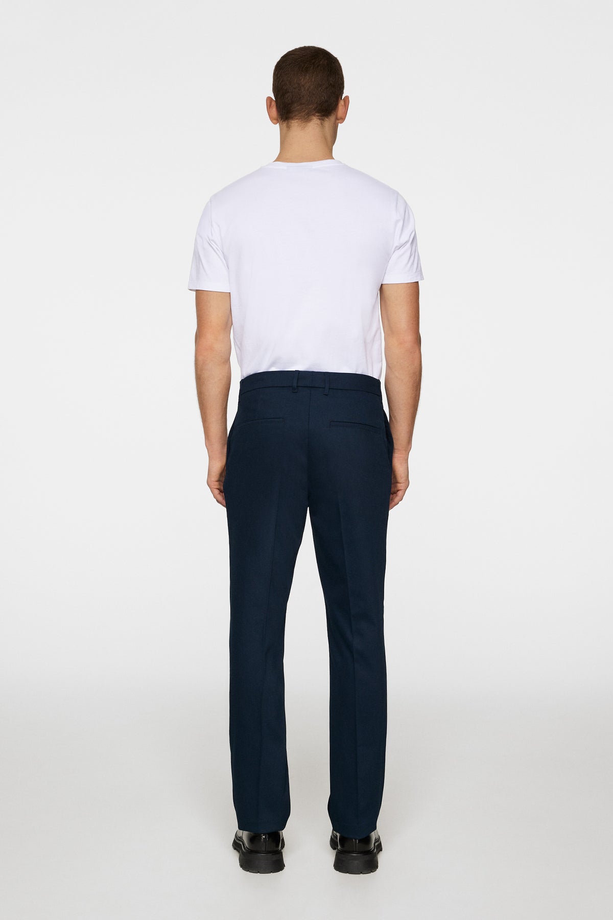 Lois T Cotton Twill Pant in JL Navy by J.Lindeberg