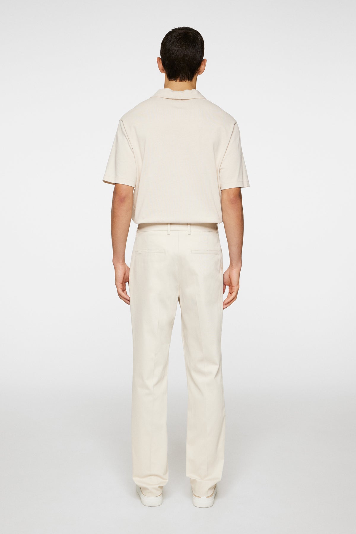 Lois T Cotton Twill Pant in Moonbeam by J.Lindeberg