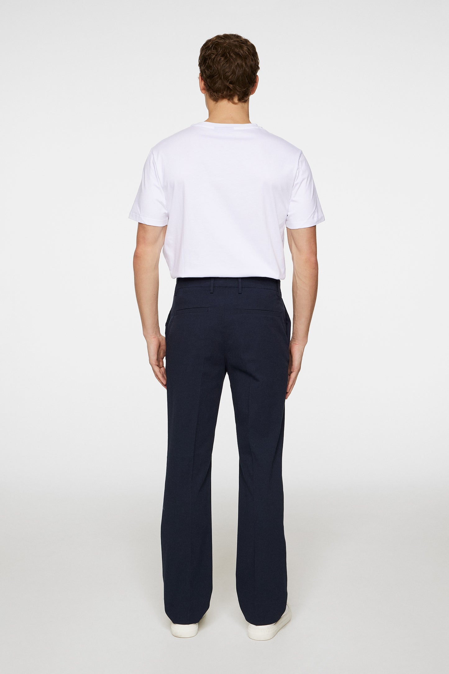 Dropper Seersucker Pants in JL Navy by J.Lindeberg