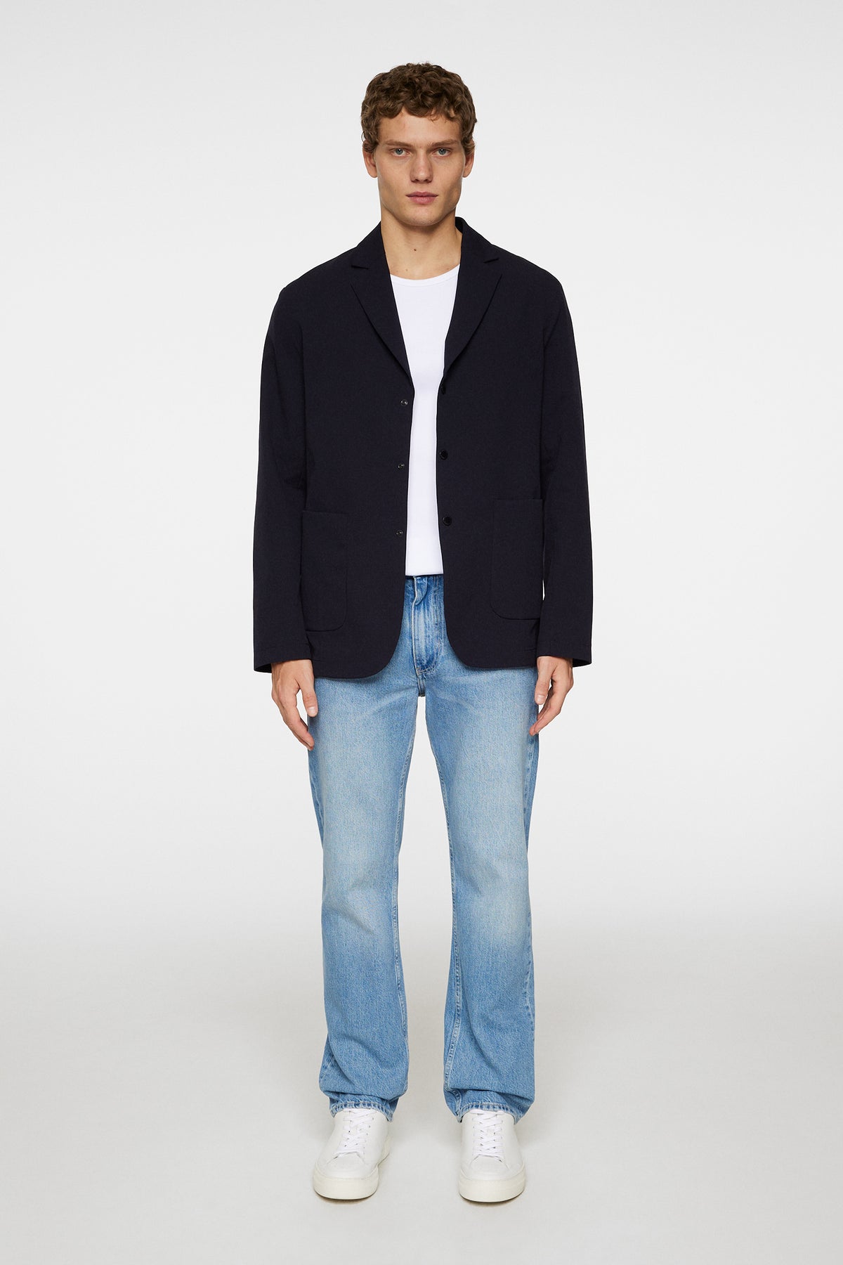 Barry Oxy Tech Blazer in JL Navy by J.Lindeberg