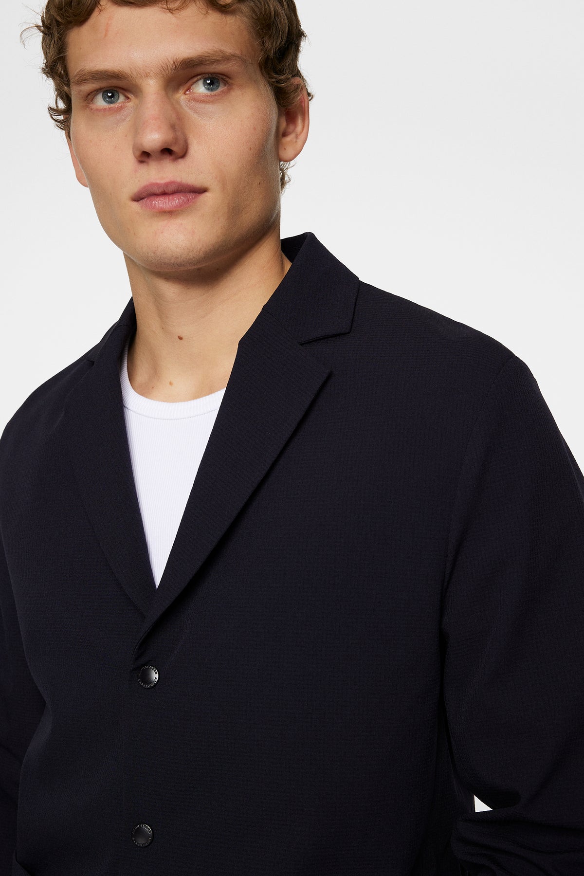 Barry Oxy Tech Blazer in JL Navy by J.Lindeberg