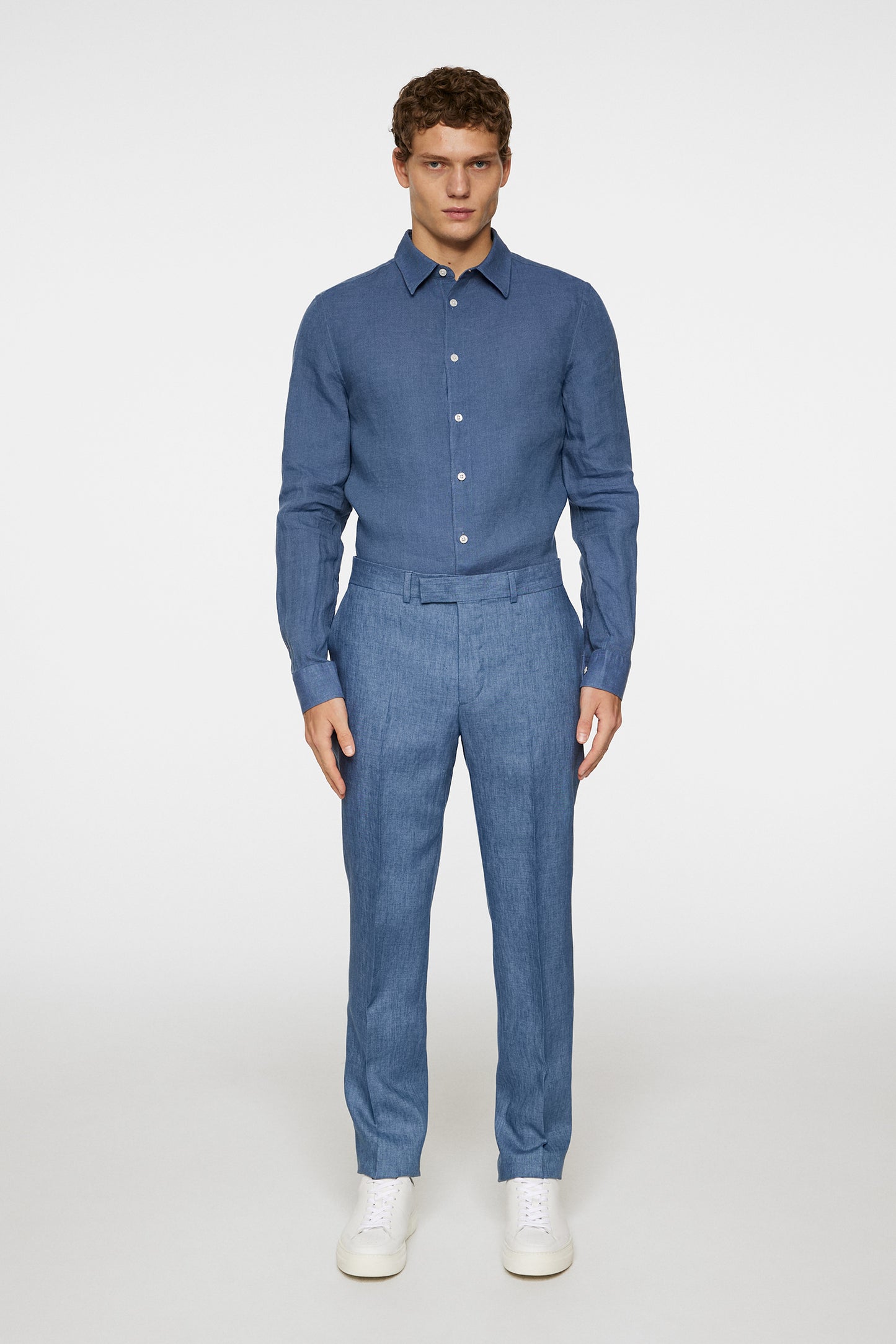 Grant Super Linen Pants in Rain Washed by J.Lindeberg