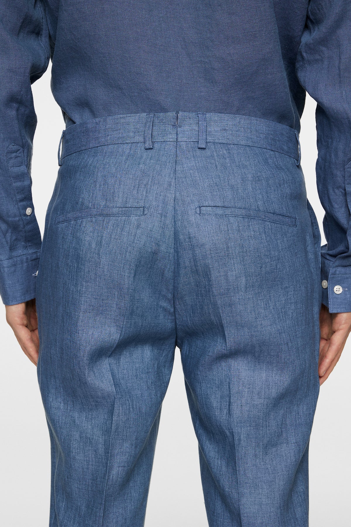 Grant Super Linen Pants in Rain Washed by J.Lindeberg