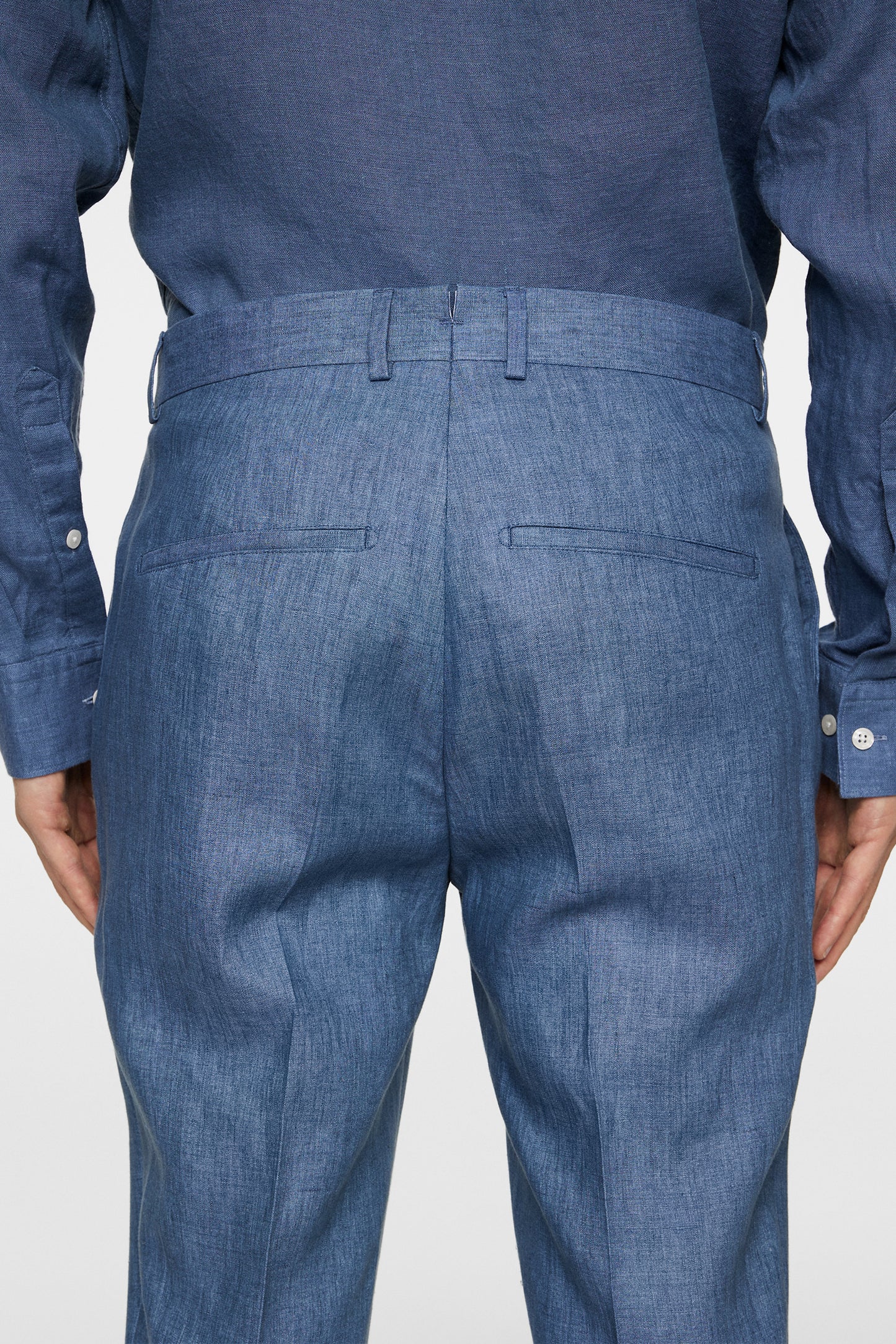 Grant Super Linen Pants in Rain Washed by J.Lindeberg