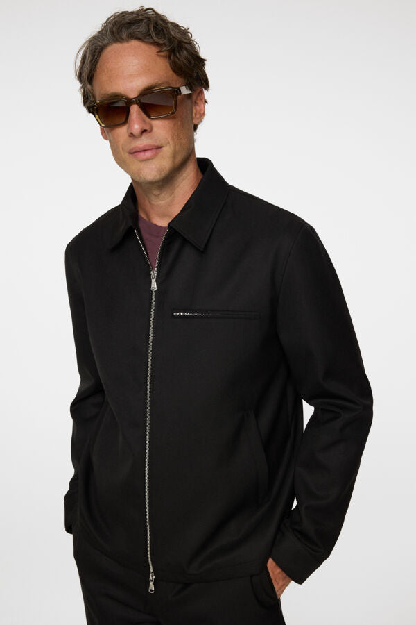 Juri Sharp Twill Jacket / Black – J.LINDEBERG