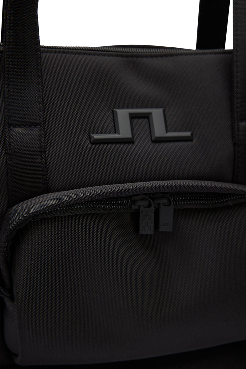 Tyler Commuter Tote in Black by J.Lindeberg