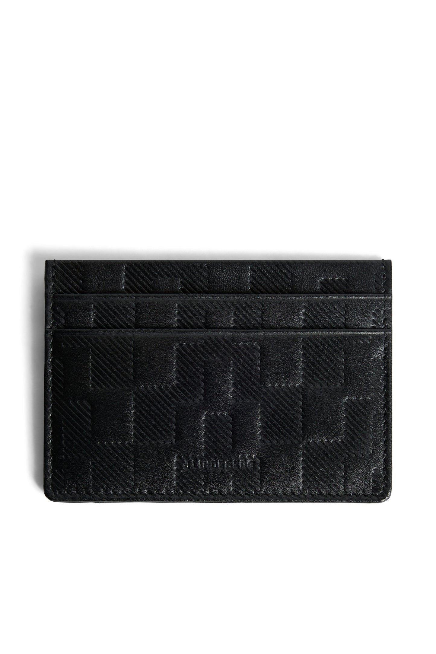 Leon Card Holder in Black by J.Lindeberg