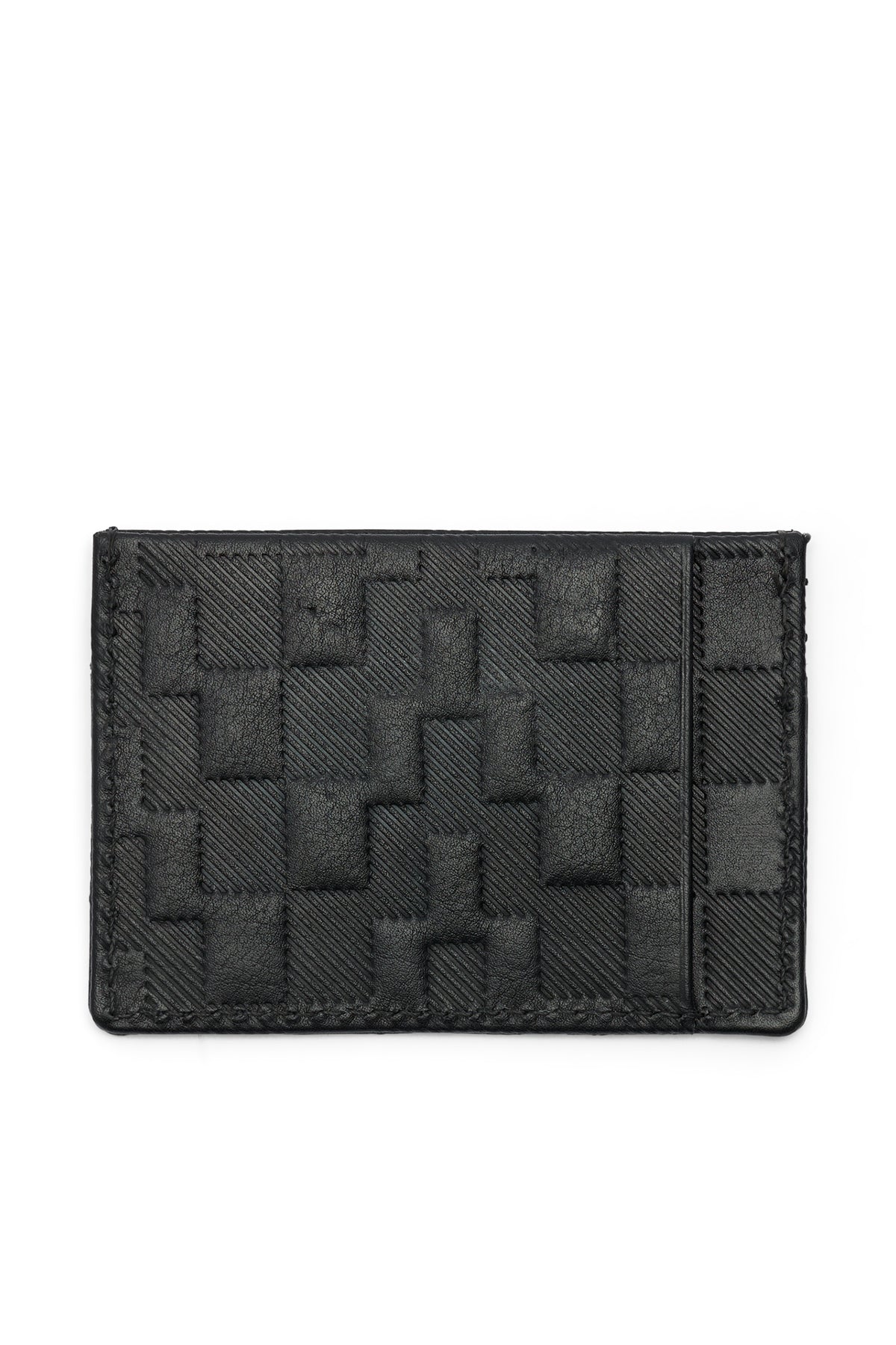 Leon Card Holder in Black by J.Lindeberg