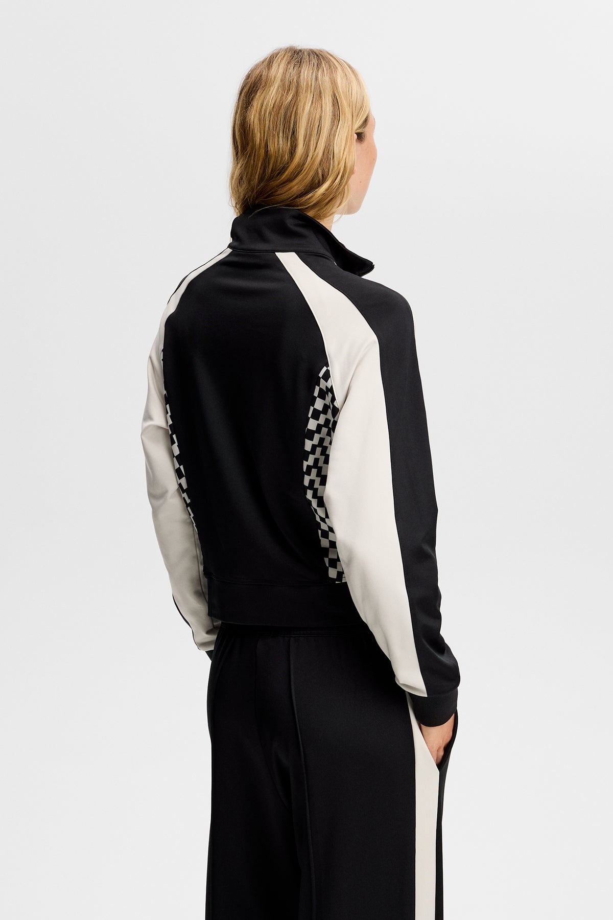 Fabiola Track Jacket in Black by J.Lindeberg