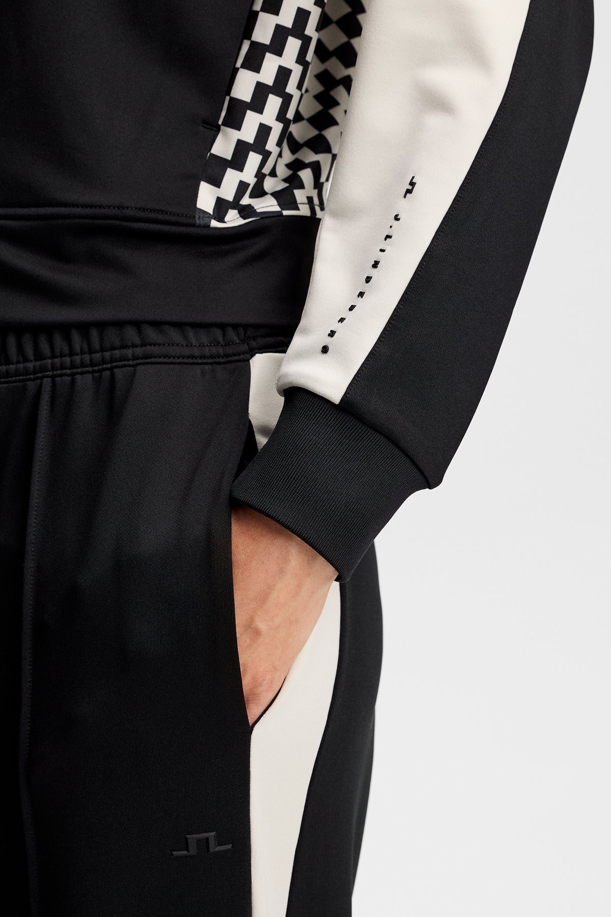 Fabiola Track Jacket in Black by J.Lindeberg