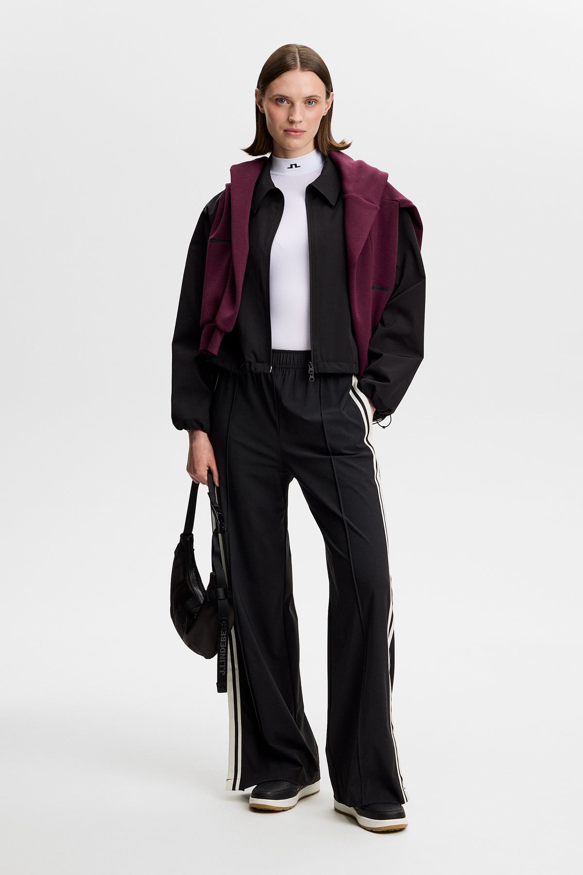 Fabiola Track Pants in Black by J.Lindeberg