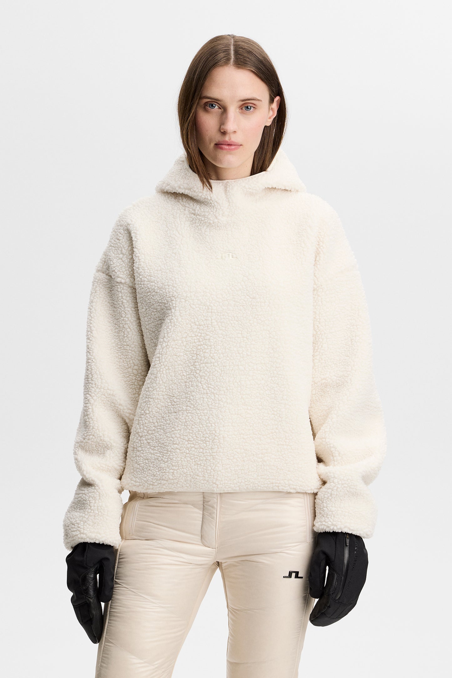 Comona Pile Hood in Tofu by J.Lindeberg