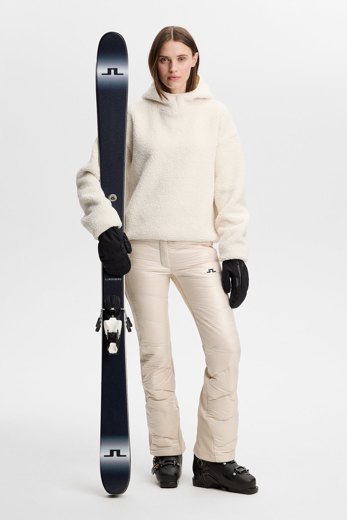 Comona Pile Hood in Tofu by J.Lindeberg