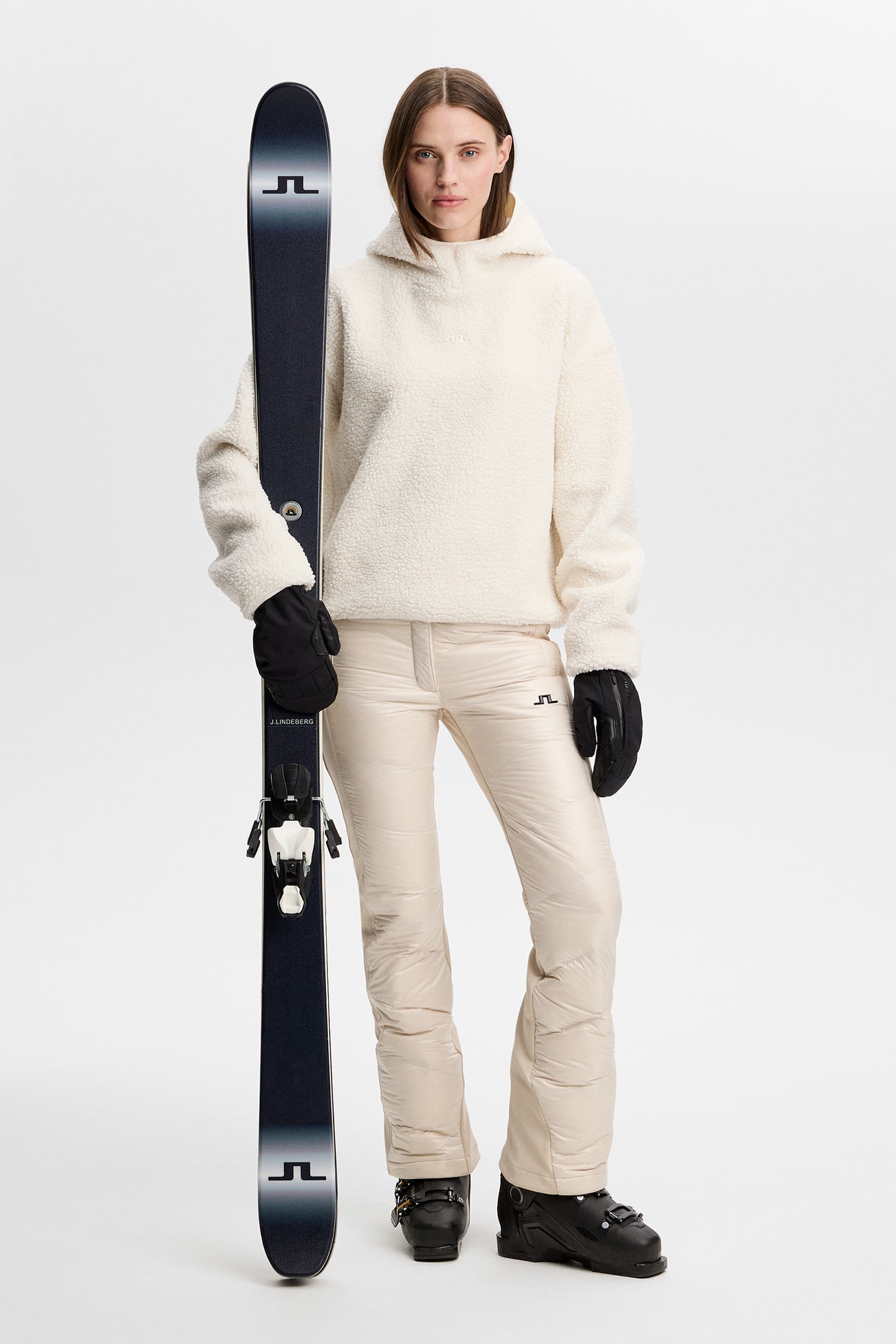 Comona Pile Hood in Tofu by J.Lindeberg
