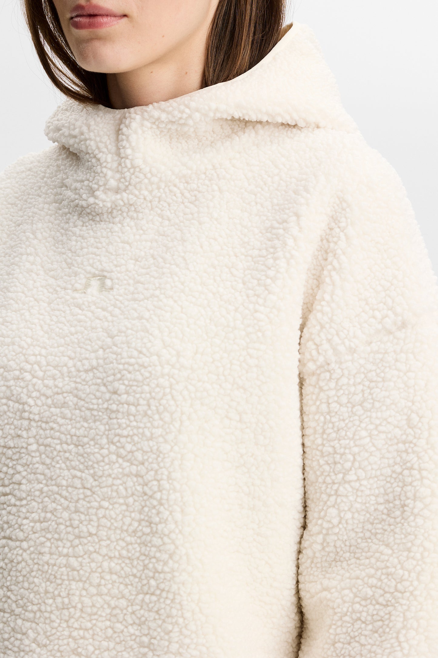 Comona Pile Hood in Tofu by J.Lindeberg