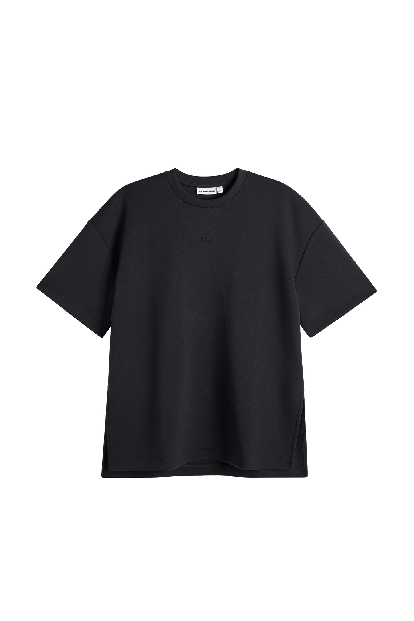 Rina T-shirt in Black by J.Lindeberg