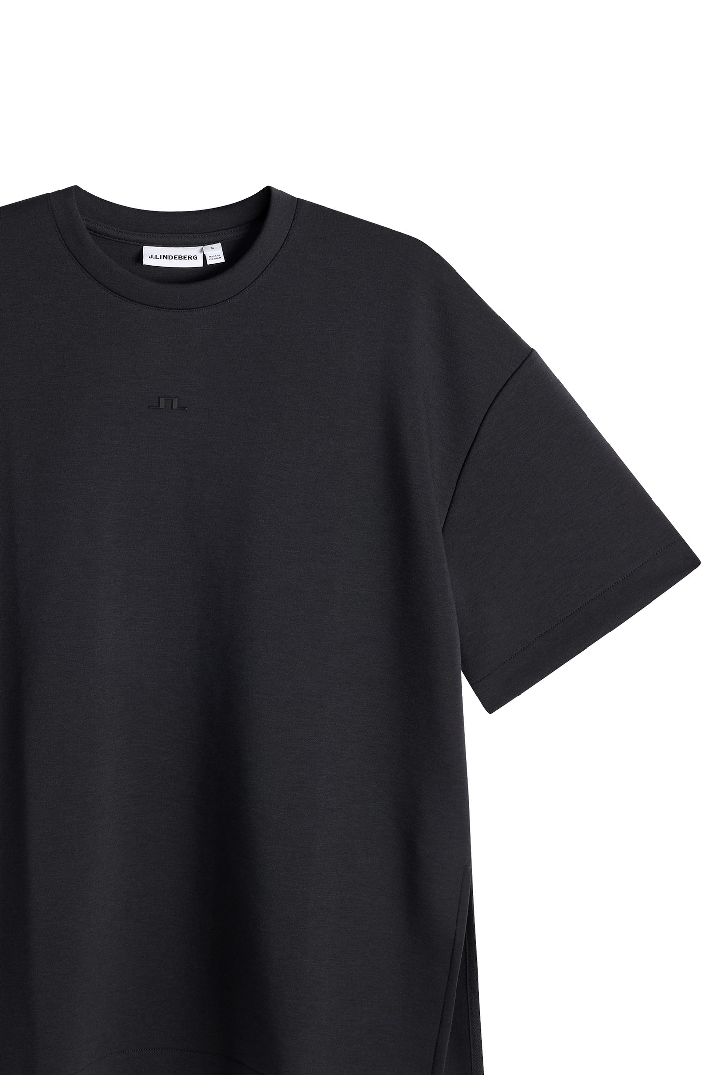 Rina T-shirt in Black by J.Lindeberg