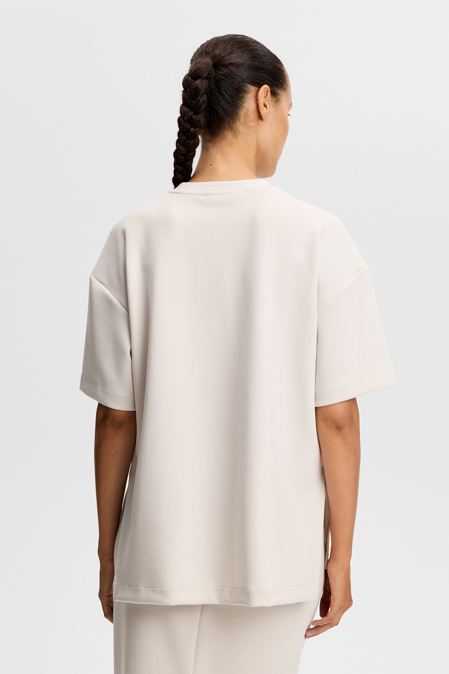 Rina T-shirt in Moonbeam by J.Lindeberg