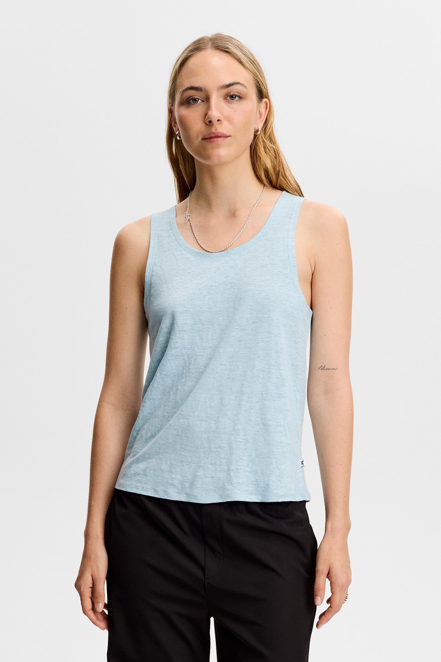 Evelyn Top in Forget-Me-Not by J.Lindeberg