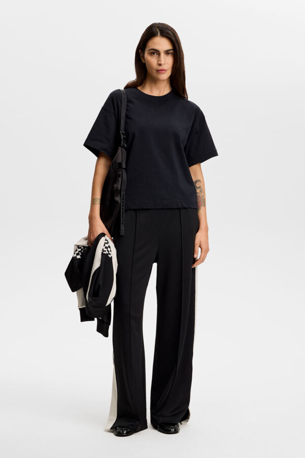 Lilly Boxy T-shirt / Black