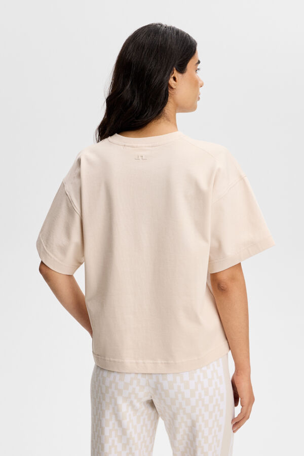 Lilly Boxy T-shirt / Moonbeam