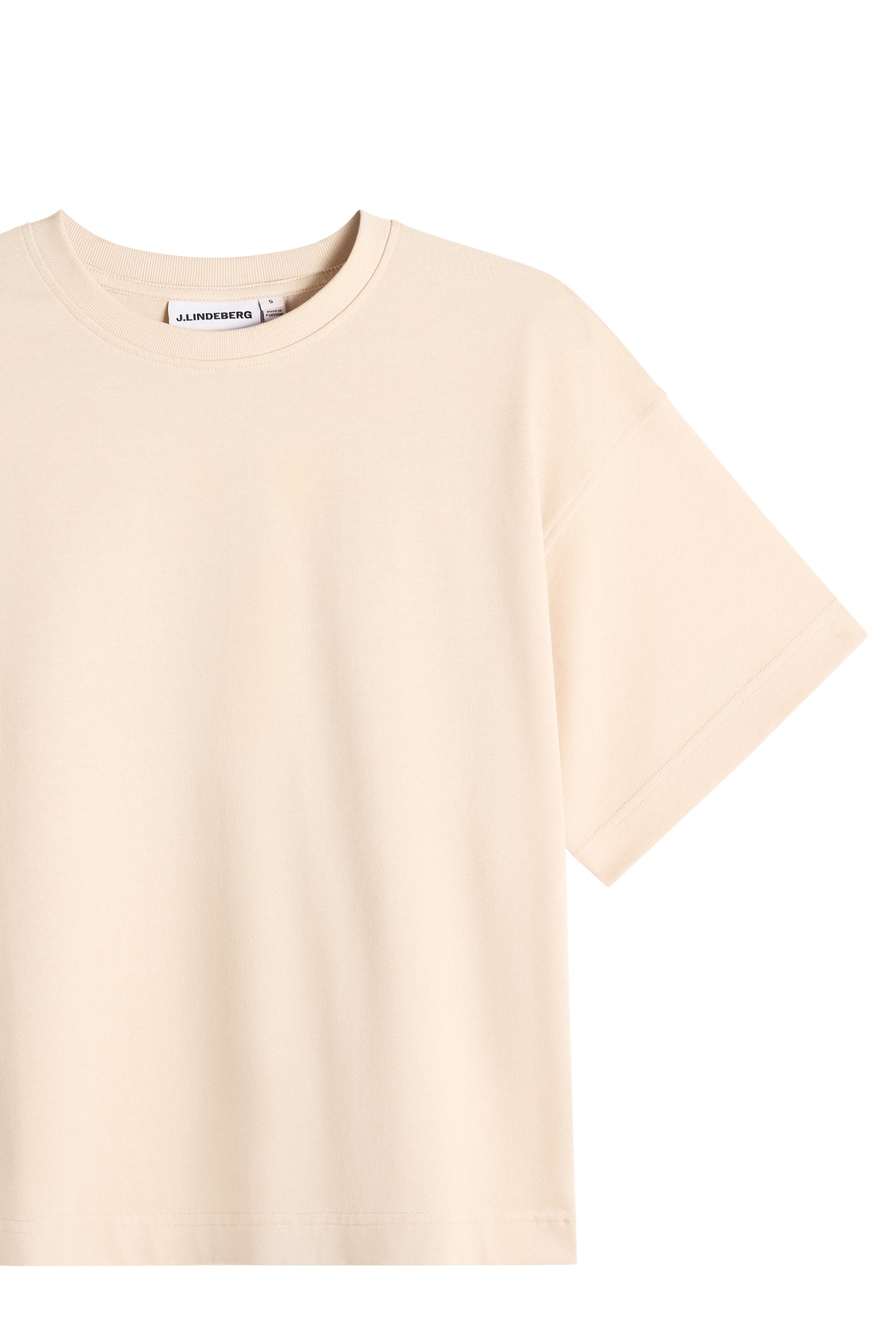 Lilly Boxy T-shirt in Moonbeam by J.Lindeberg