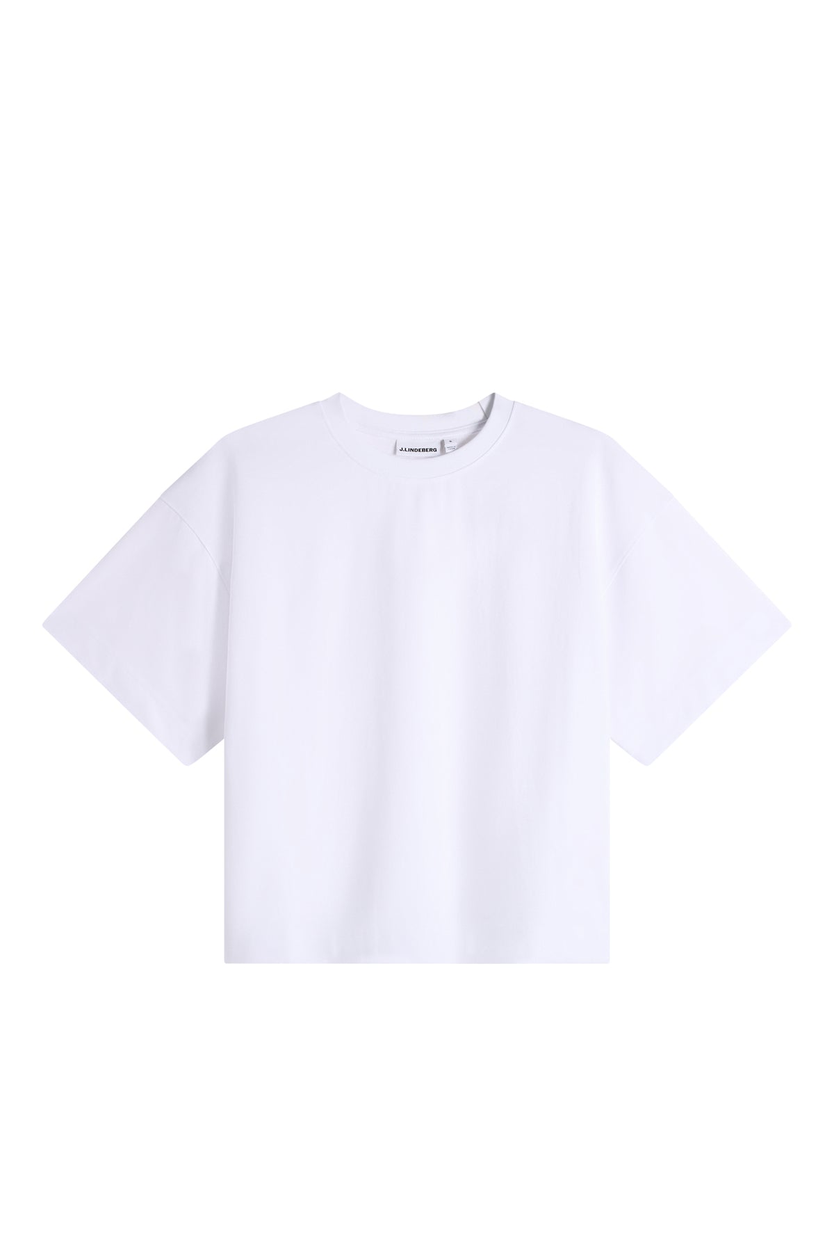 Lilja Boxy T-shirt in White by J.Lindeberg