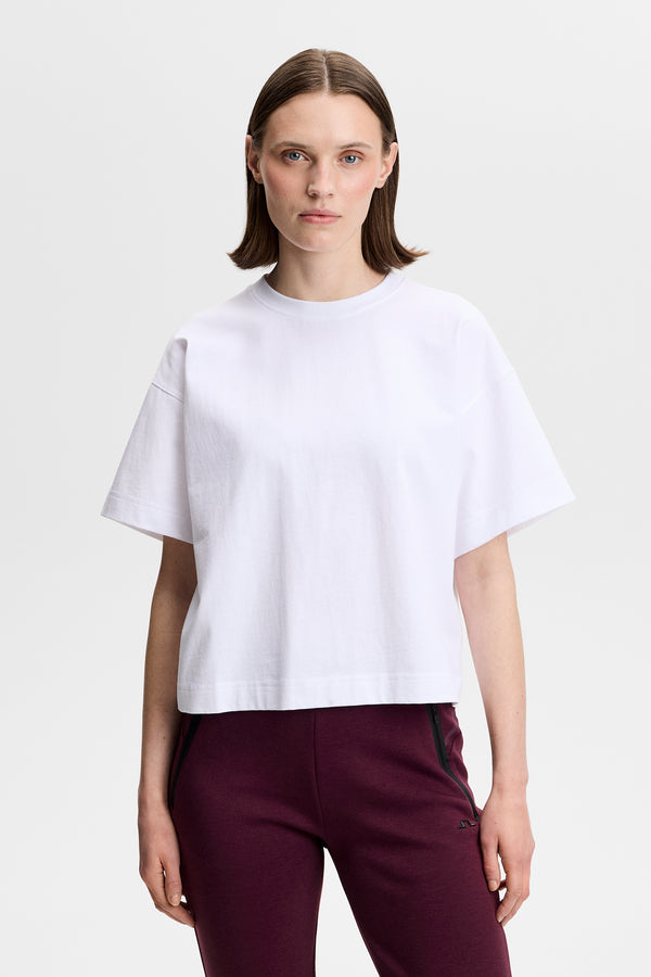 Lilja Boxy T-shirt / White