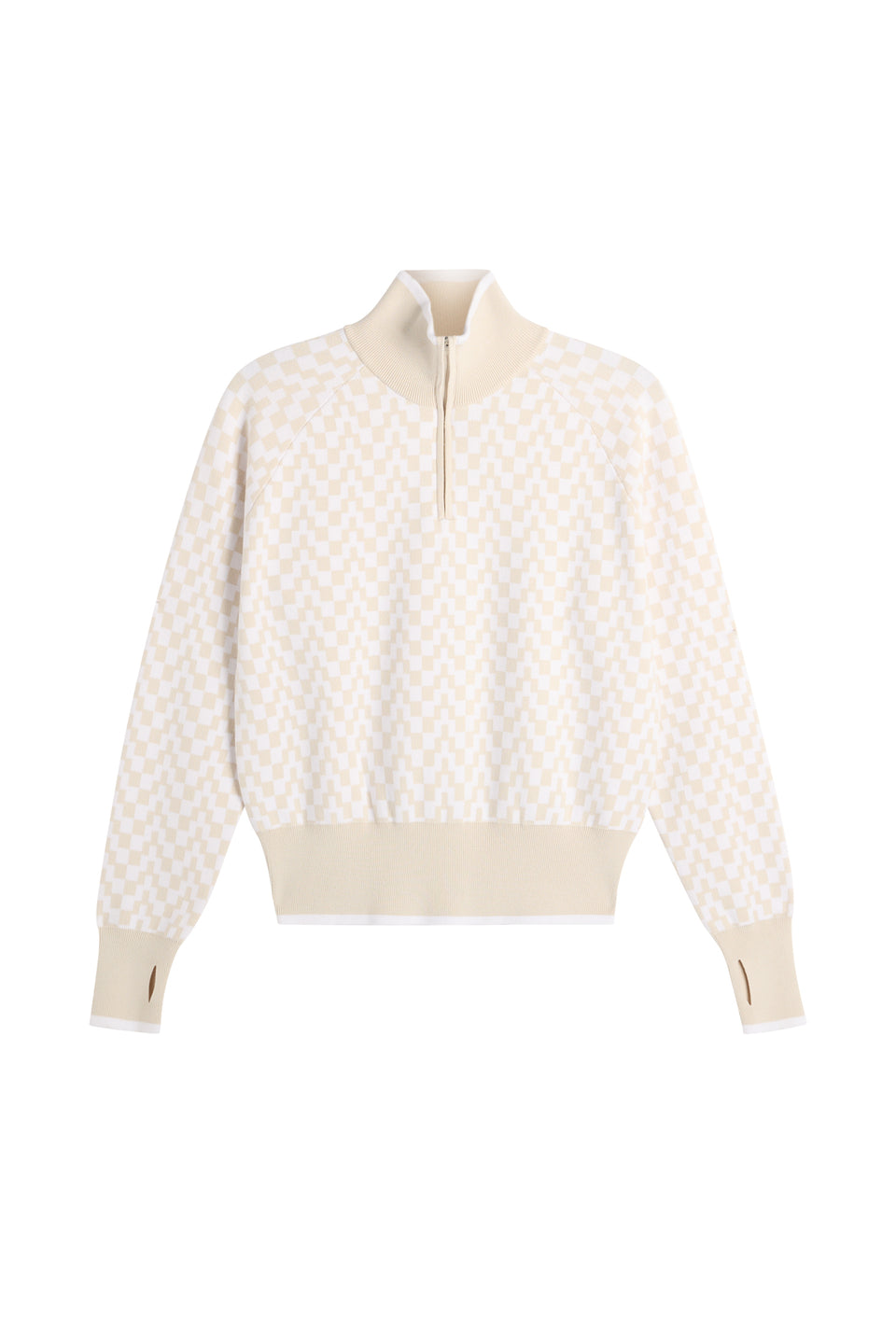 Kerla Knitted Zip Sweater / Bridge Stack Moonbeam M