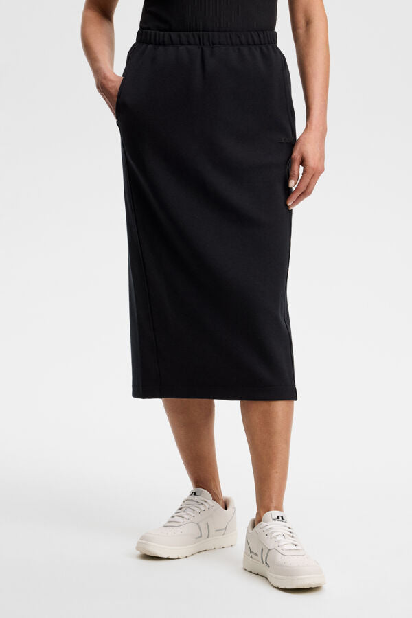 Paula Jerseysweat Skirt / Black