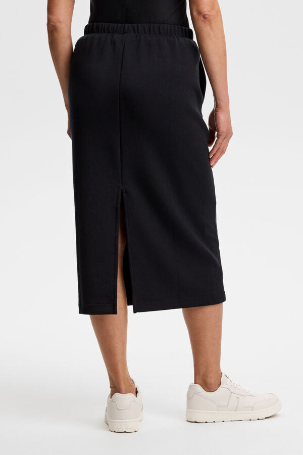 Paula Jerseysweat Skirt / Black