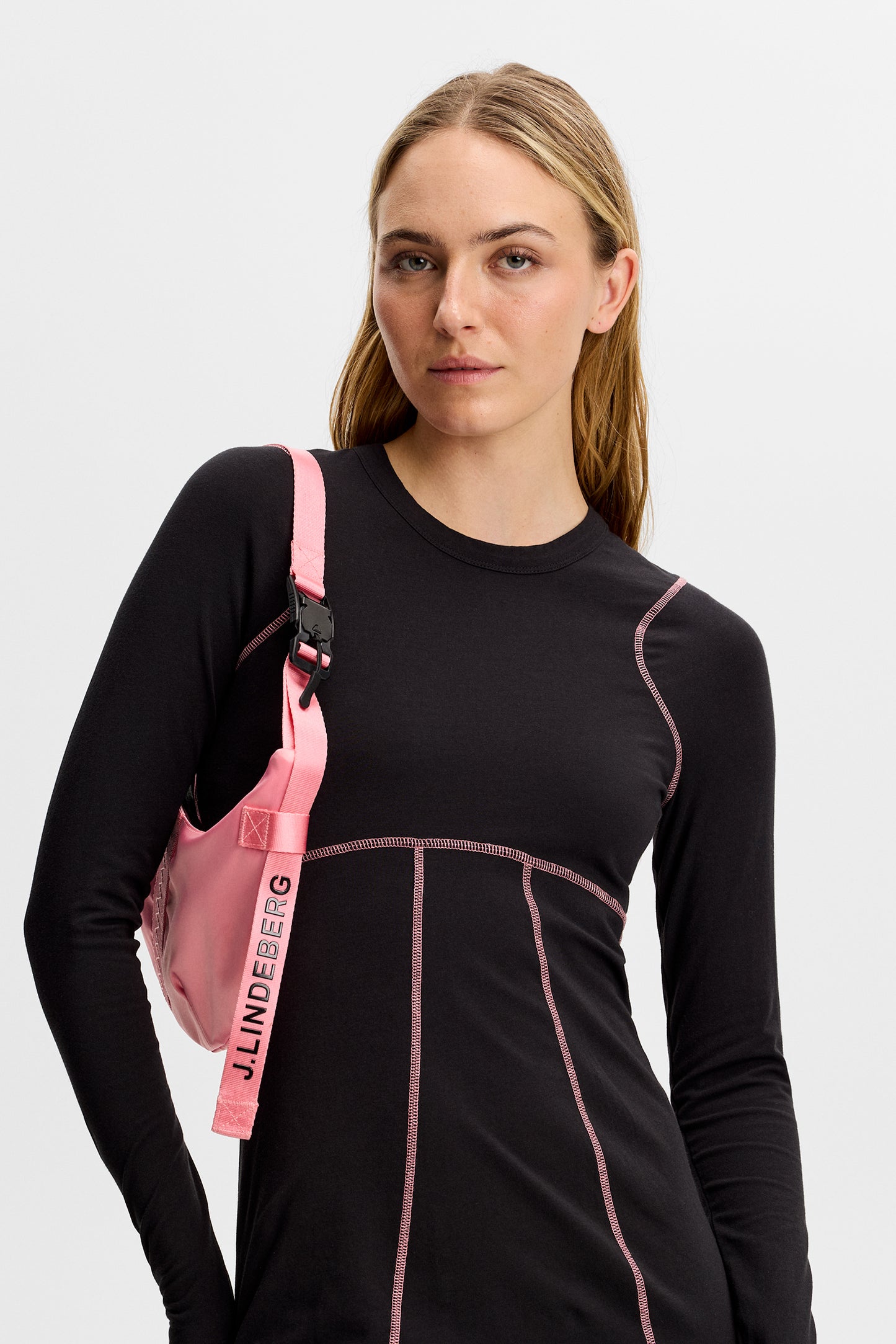 Emmy Dress in Black by J.Lindeberg