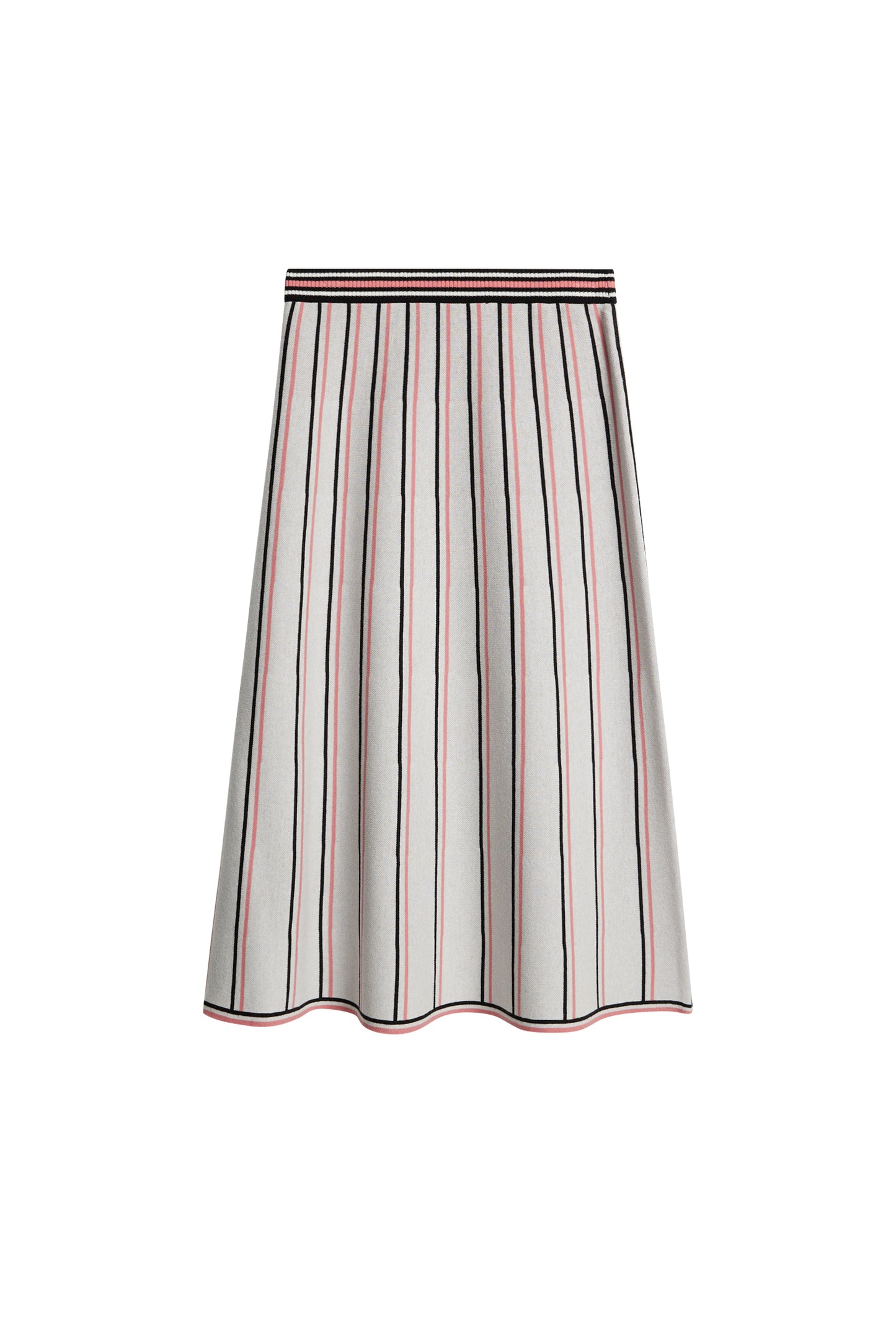 Nora Knit Midi Skirt in White by J.Lindeberg