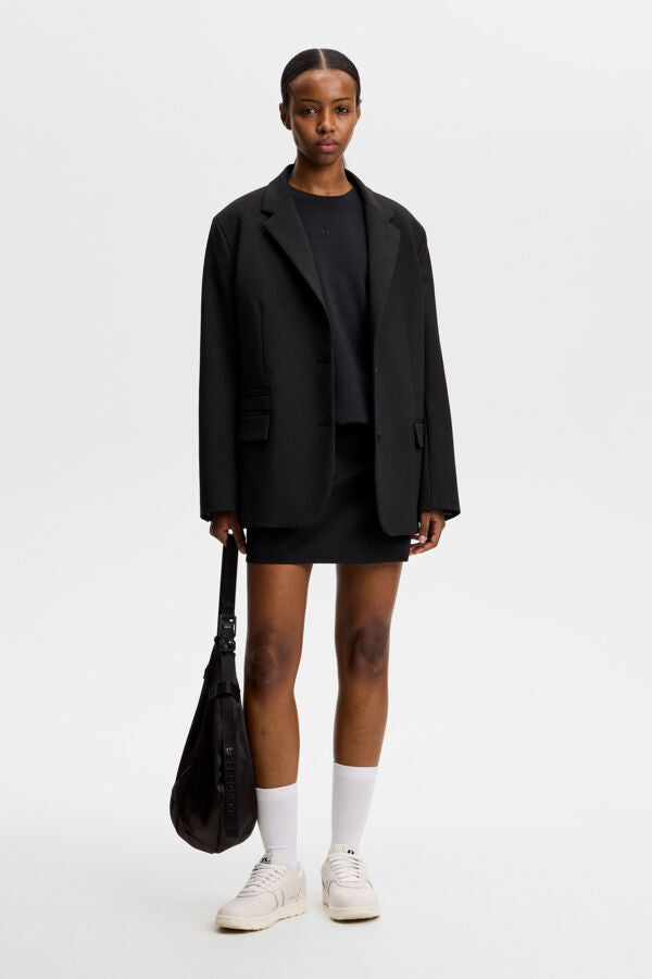 Minny Mini Skirt / Black