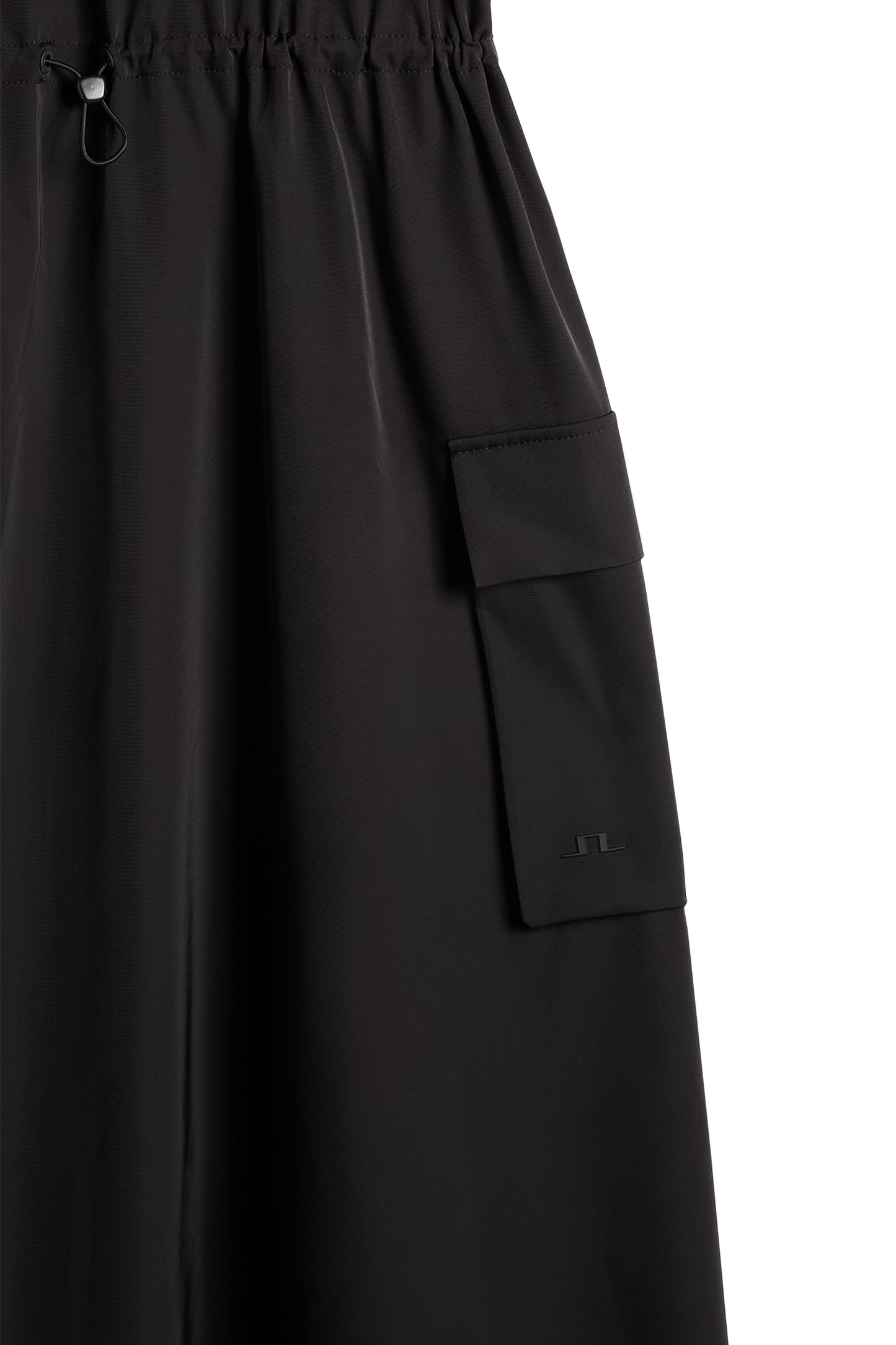 Merina Drape Dress in Black by J.Lindeberg