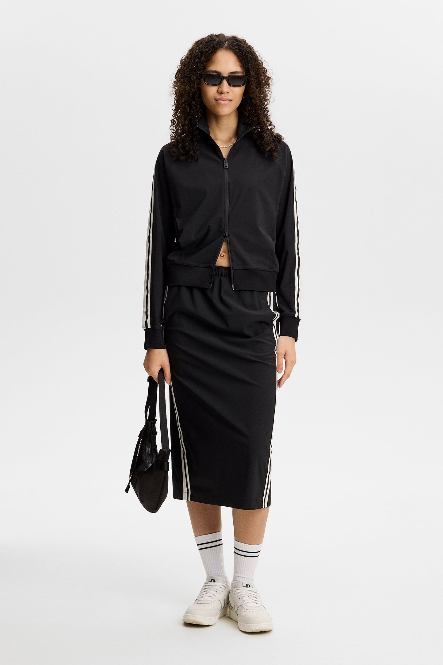 Paula Skirt in Black by J.Lindeberg