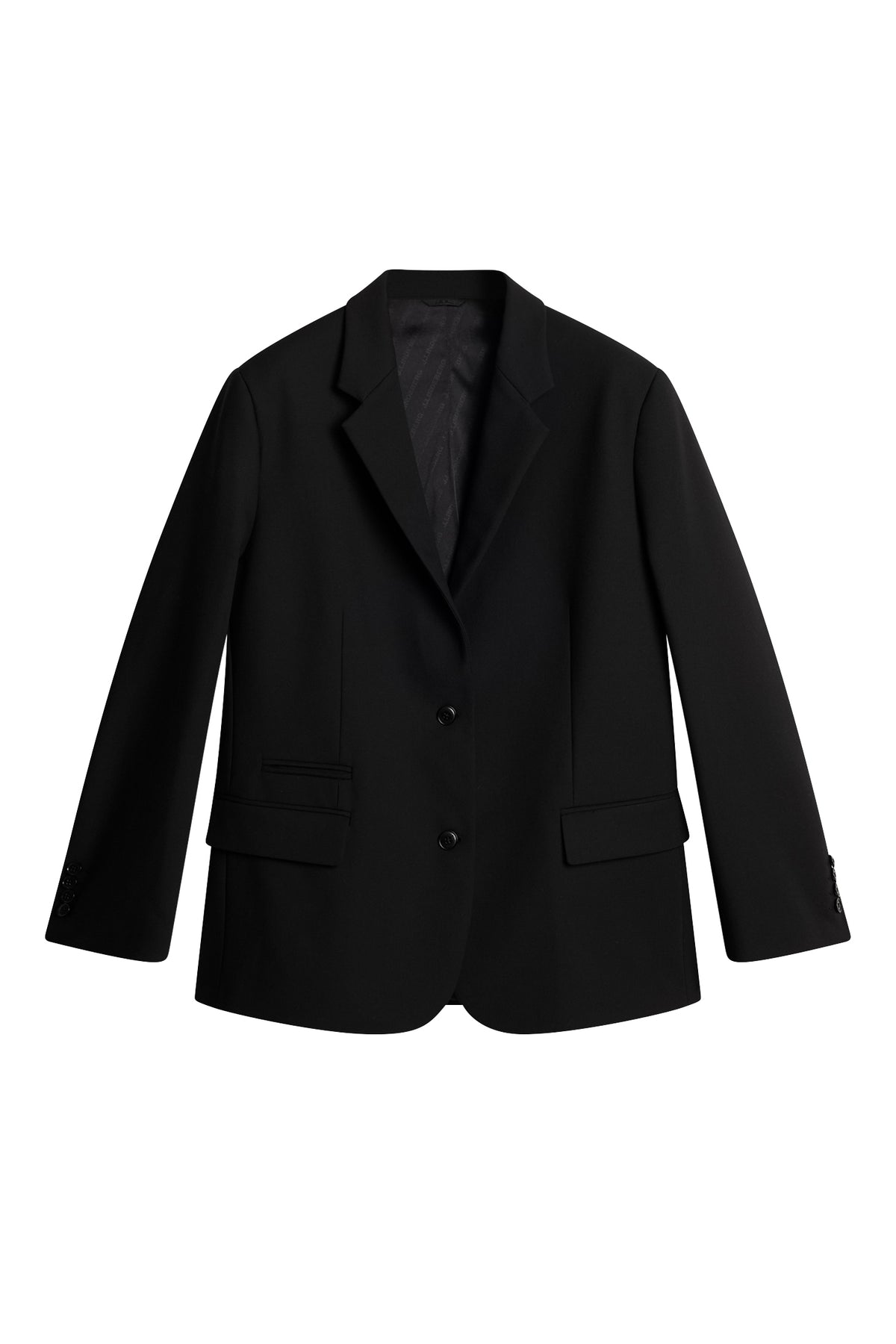Amanda Compact Stretch Blazer in Black by J.Lindeberg