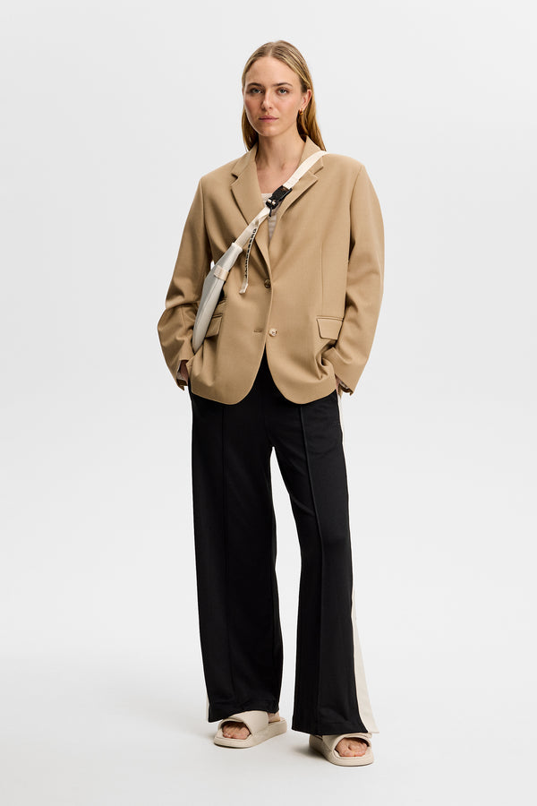 Amanda Compact Stretch Blazer / Brindle