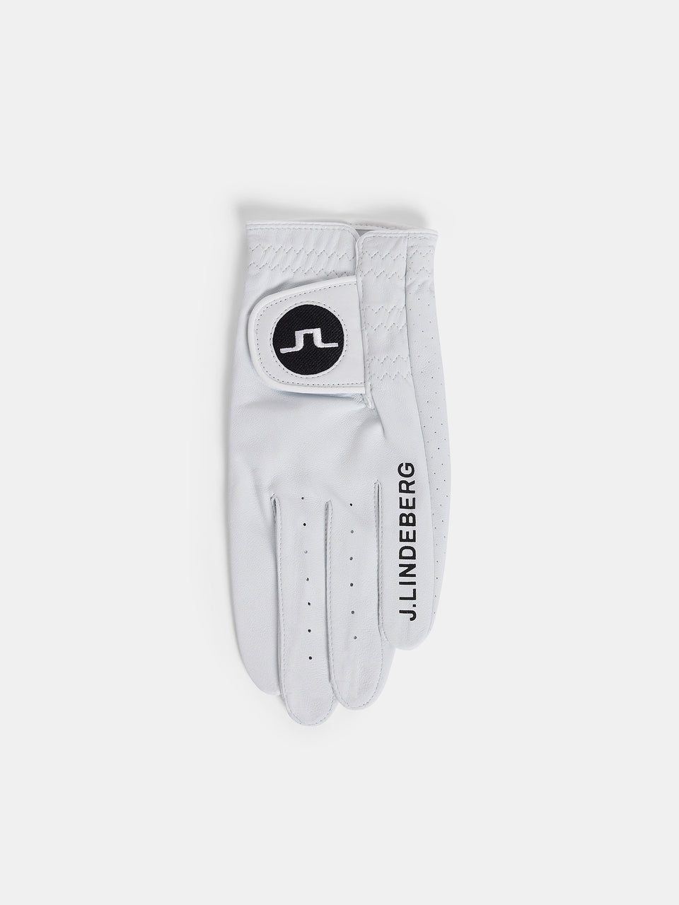 Ron Leather Golf Glove A / White