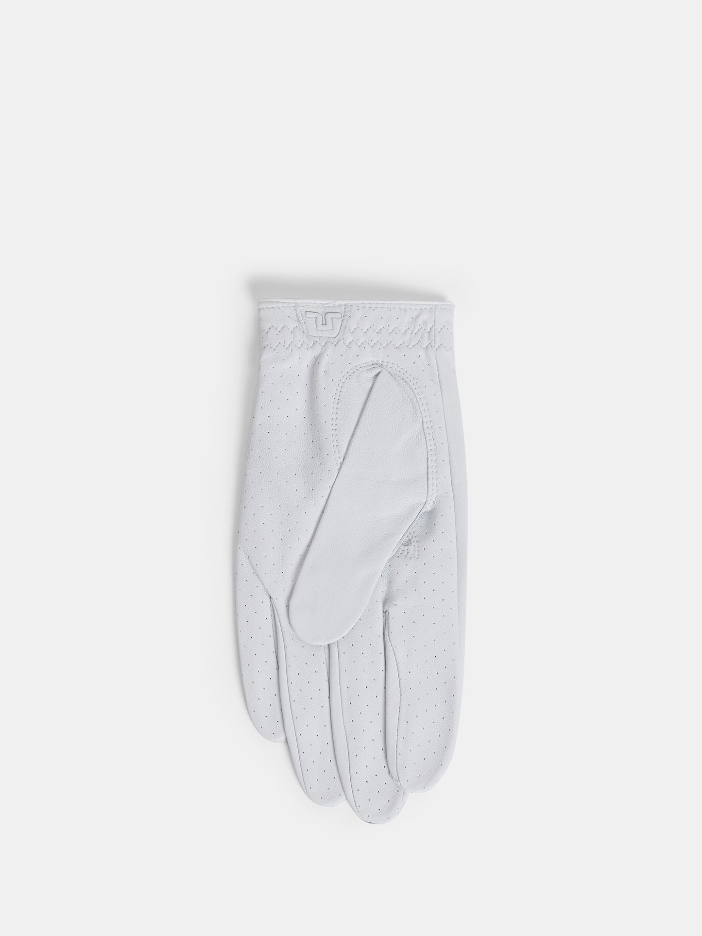 Ron Leather Golf Glove A in White by J.Lindeberg