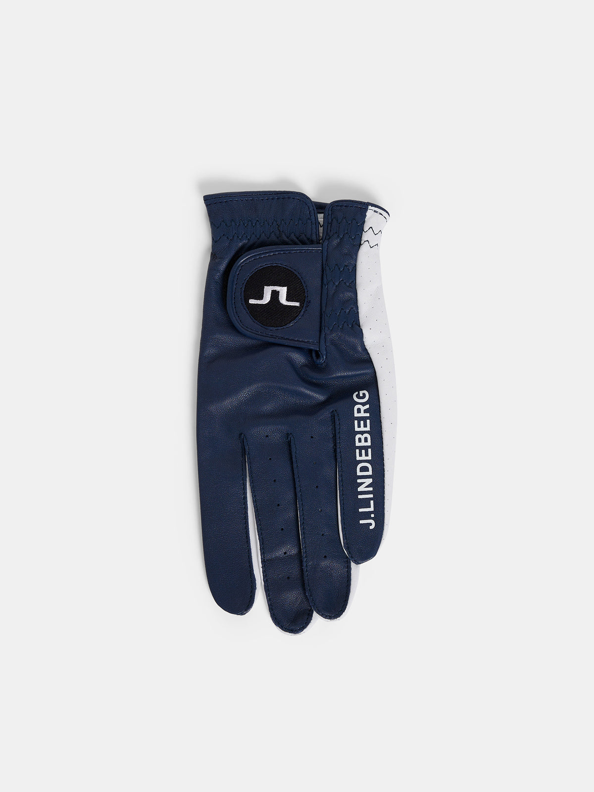 Ron Leather Golf Glove A in JL Navy by J.Lindeberg
