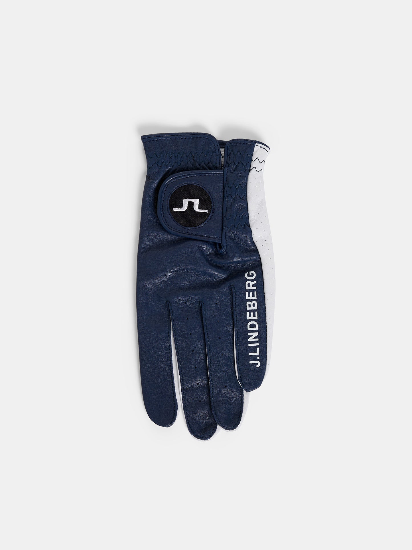 Ron Leather Golf Glove A in JL Navy by J.Lindeberg