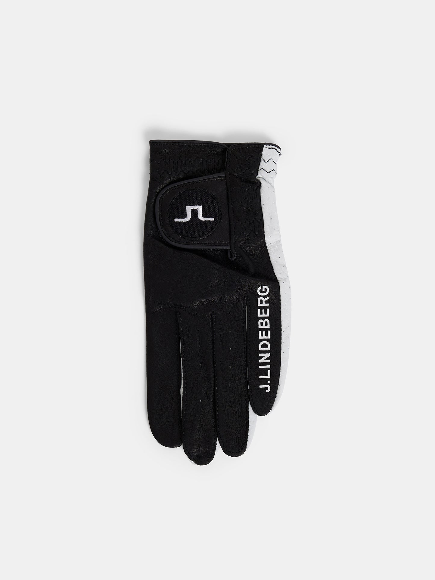 Ron Leather Golf Glove A in Black by J.Lindeberg